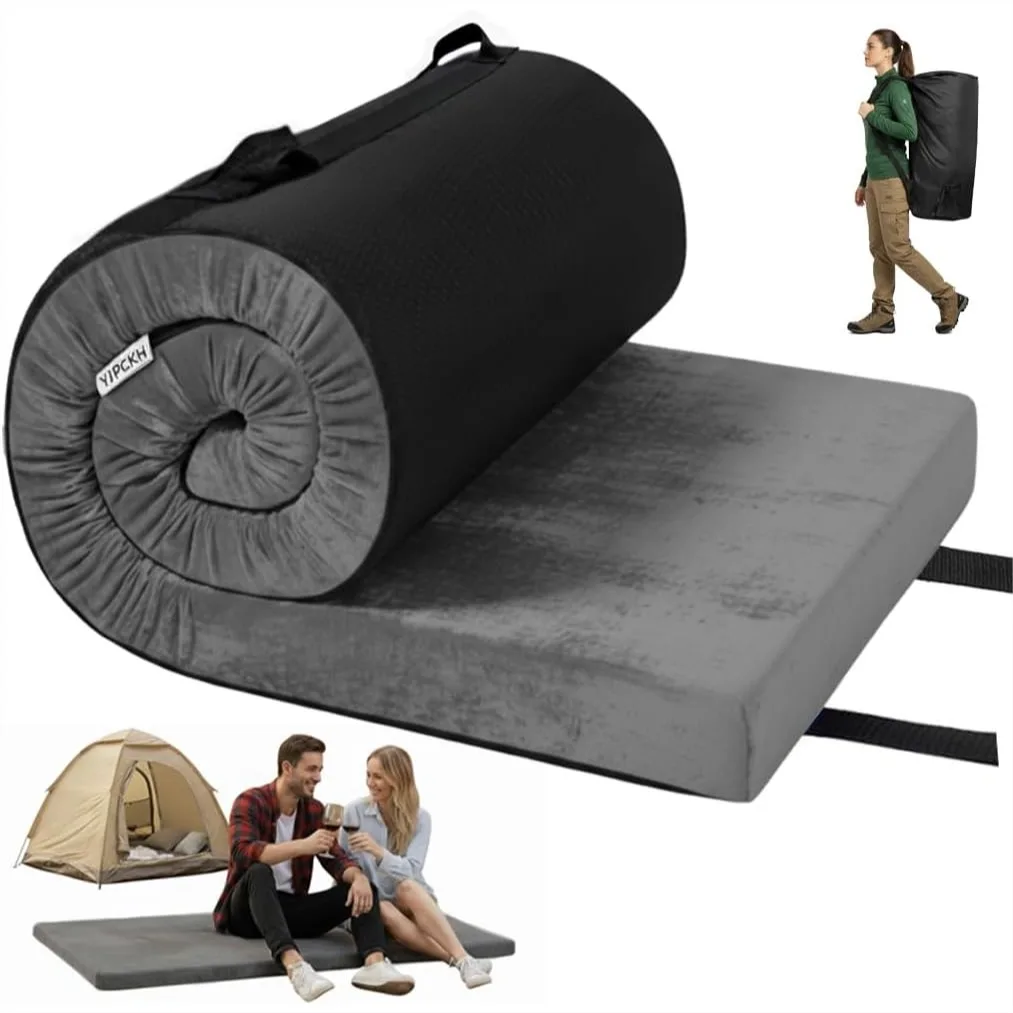 Roll Up Foam Camping Mattress with Travel Bag - High-Density Sleeping Pad for Tent, Car Camping & Guest Bed
Roll Up Foam Camping Mattress with Travel Bag - High-Density Sleeping Pad for Tent, Car Camping & Guest Bed
