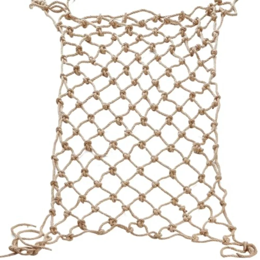 Jute Hemp Rope Net Heavy Duty Natural Climbing Safety Rope Netting Balcony Stairs Fence Garden Playground Protection Net Indoor
Jute Hemp Rope Net Heavy Duty Natural Climbing Safety Rope Netting Balcony Stairs Fence Garden Playground Protection Net Indoor