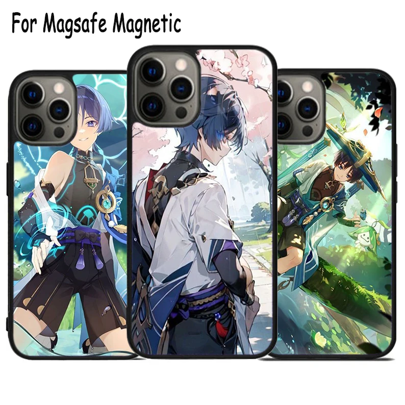 Scaramouche Genshin Impact Wireless Charge Magsafe Phone Case For iPhone 15 16 14 13 11 12 Pro Max Plus Magnetic Bumper Cover
Scaramouche Genshin Impact Wireless Charge Magsafe Phone Case For iPhone 15 16 14 13 11 12 Pro Max Plus Magnetic Bumper Cover