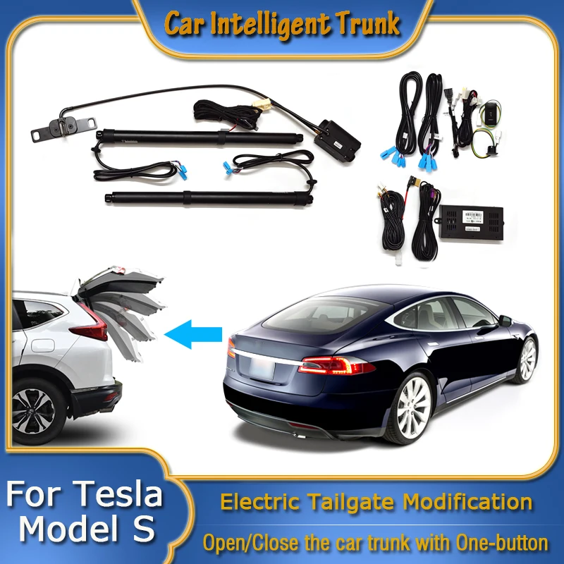 Для Tesla Model S 2012 ~ 2024 автомобильный силовой багажник с электрическим всасыванием задней двери, интеллектуальная модификация подъема задней двери
Для Tesla Model S 2012 ~ 2024 автомобильный силовой багажник с электрическим всасыванием задней двери, интеллектуальная модификация подъема задней двери