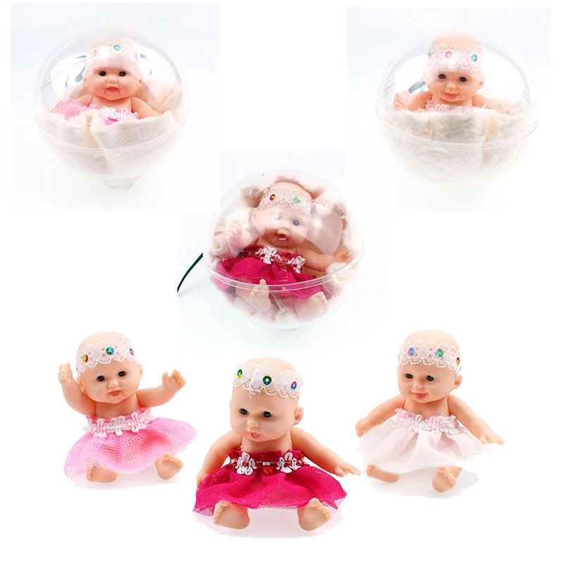 Cartoon Cute Pocket-sized Palm Baby Doll Transparent Ball Toys Funny Creative Children Toys Girls Play House Toys Birthday Gift
Cartoon Cute Pocket-sized Palm Baby Doll Transparent Ball Toys Funny Creative Children Toys Girls Play House Toys Birthday Gift