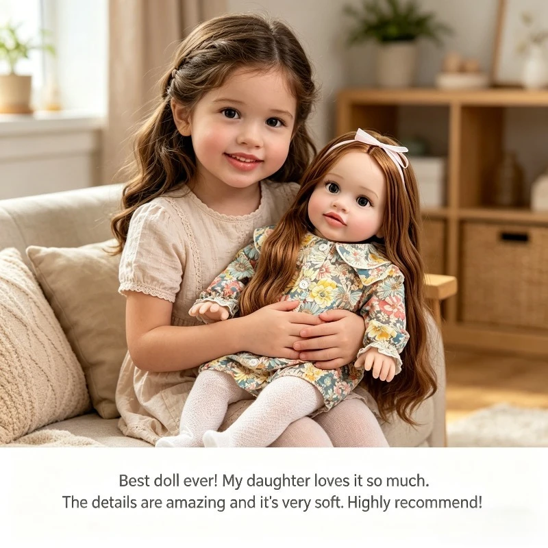 66cm Reborn Toddler Doll Girl Princess Pippa Hand-detailed Paiting Rooted Hair Baby Girl
66cm Reborn Toddler Doll Girl Princess Pippa Hand-detailed Paiting Rooted Hair Baby Girl