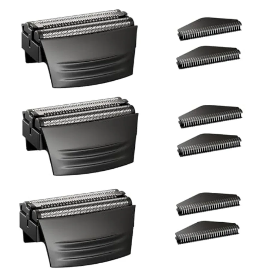 Shaver Replacment Heads, Shaver Replacment Foil Compatible with Remington Titanium-X Flex and Pivot Foil and Cutter F5800 and F
Shaver Replacment Heads, Shaver Replacment Foil Compatible with Remington Titanium-X Flex and Pivot Foil and Cutter F5800 and F