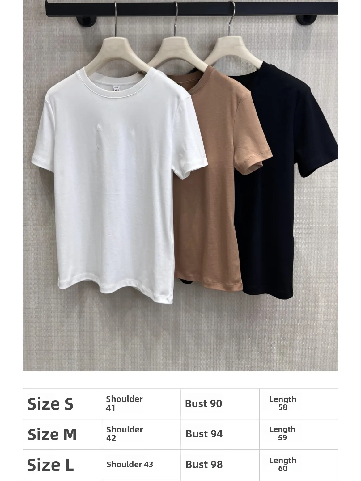 Elegant Embroidered Basic round Neck Short Sleeve Pure Cotton T-Shirt Slimming Casual Versatile Simple Design Commute Style
Elegant Embroidered Basic round Neck Short Sleeve Pure Cotton T-Shirt Slimming Casual Versatile Simple Design Commute Style