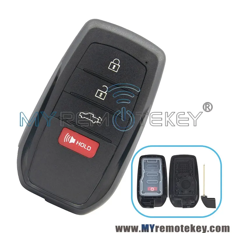 REMTEKEY FCC HYQ14FBX Smart Key shell for 2021-2023 Toyota Venza 8990H-48050 4 Button
REMTEKEY FCC HYQ14FBX Smart Key shell for 2021-2023 Toyota Venza 8990H-48050 4 Button