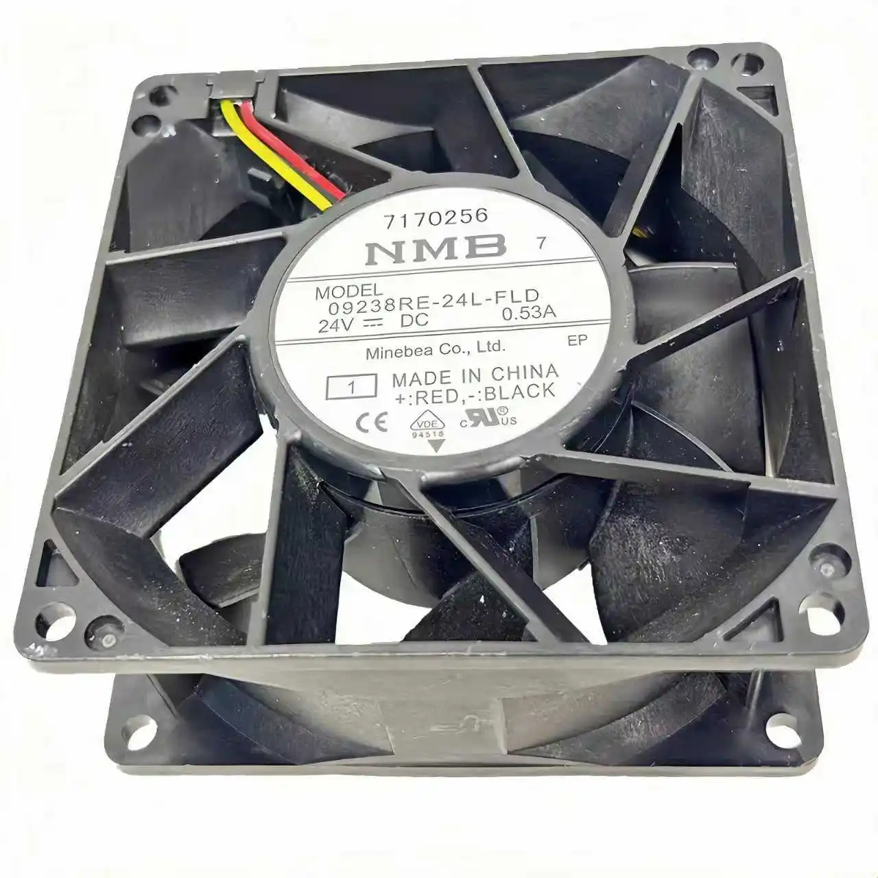 NMB 09238RE-24L-FLD 92x92x38mm 24V 0.53A Cooling Fan, High-Performance 9CM Fan for Yaskawa Inverters, Durable Industrial Cooling
NMB 09238RE-24L-FLD 92x92x38mm 24V 0.53A Cooling Fan, High-Performance 9CM Fan for Yaskawa Inverters, Durable Industrial Cooling