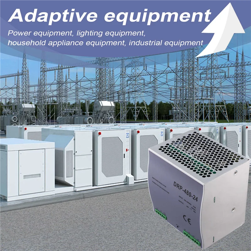 【Must-Haves】DRP-480 24V 480W Din Rail Power Supply Ac-Dc Driver Voltage Regulator Power Suply 100V-240V
【Must-Haves】DRP-480 24V 480W Din Rail Power Supply Ac-Dc Driver Voltage Regulator Power Suply 100V-240V