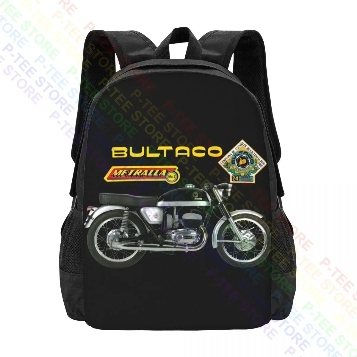 Мотоциклетный рюкзак Bultaco Metralla Mk2 P-341 большой вместимости, складной художественный принт
Мотоциклетный рюкзак Bultaco Metralla Mk2 P-341 большой вместимости, складной художественный принт