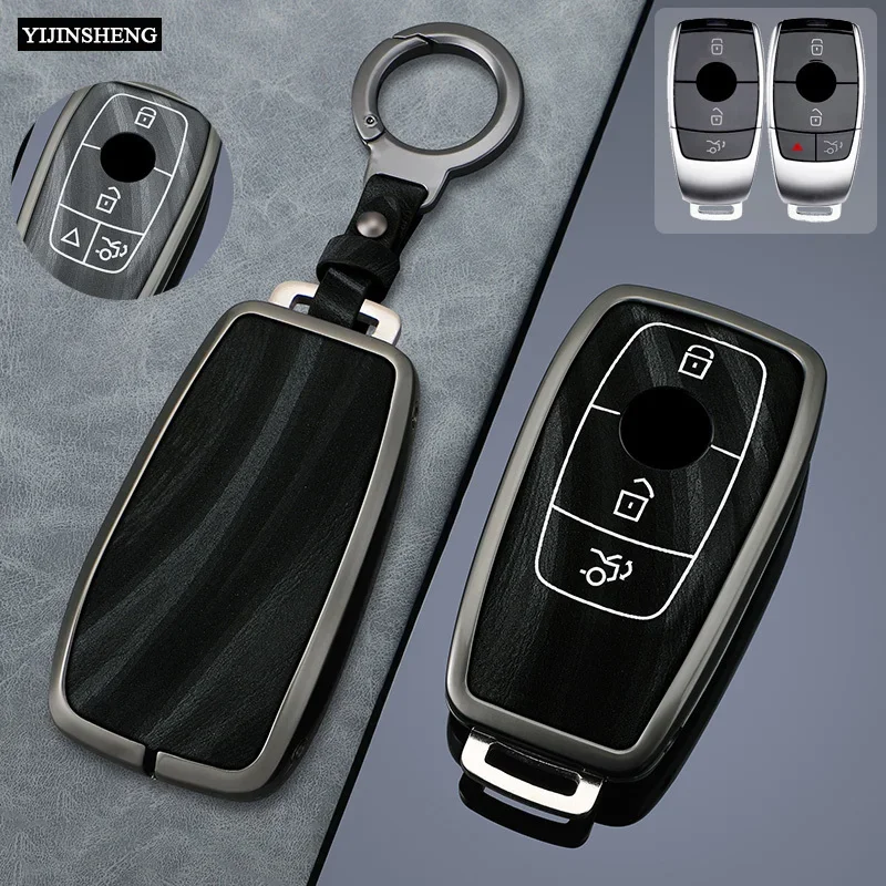 Zinc Alloy + Leather Car Key Cover Case Shell Fob for For Mercedes Benz A C E S G Class GLC CLE CLA W177 W205 W213 W222 X167 AMG
Zinc Alloy + Leather Car Key Cover Case Shell Fob for For Mercedes Benz A C E S G Class GLC CLE CLA W177 W205 W213 W222 X167 AMG