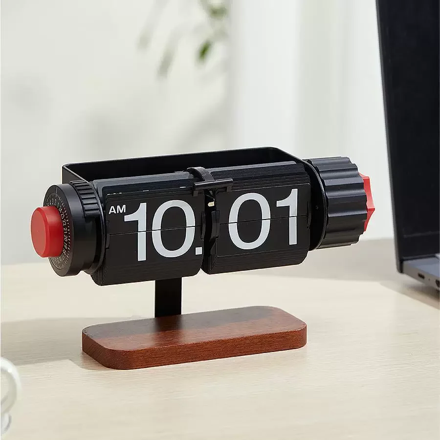 2026 New Solid wood creative automatic page turning clock desktop simple mechanical with alarm page turning clock
2026 New Solid wood creative automatic page turning clock desktop simple mechanical with alarm page turning clock