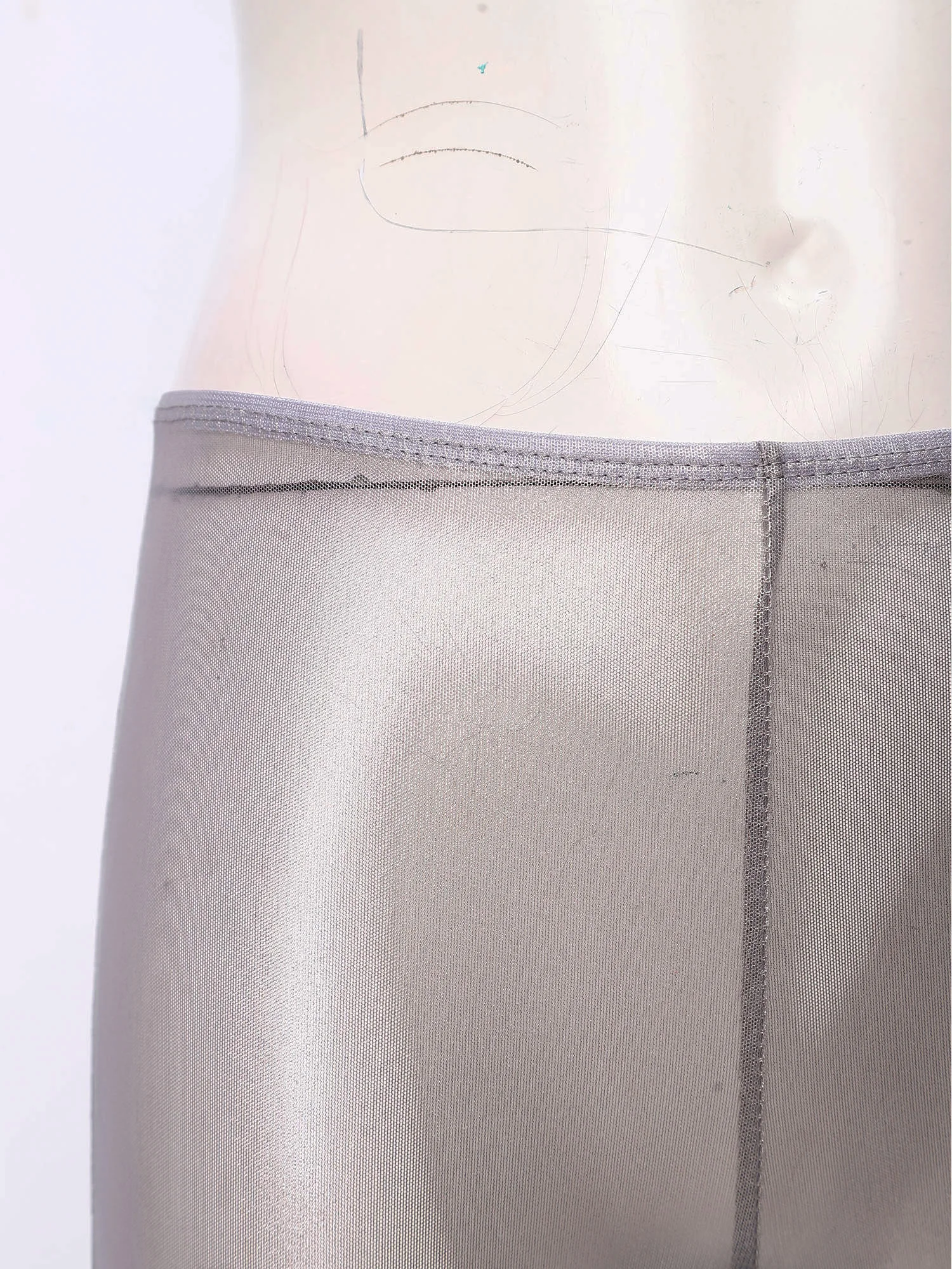 Womens Metallic Shiny Capri Pants Semi-transparent Elastic High Waist Skinny Pants Tights Leggings for Nightclub Raves Party
Womens Metallic Shiny Capri Pants Semi-transparent Elastic High Waist Skinny Pants Tights Leggings for Nightclub Raves Party