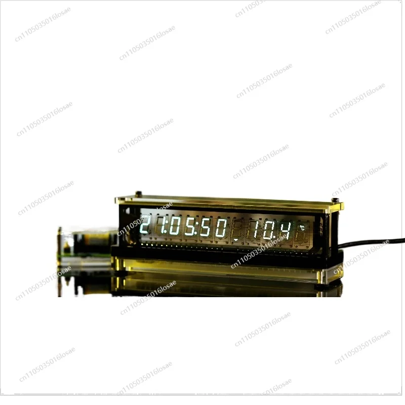 Transparent Screen Clock Benchmark IV18 Transparent Base Screen Wireless Temperature and Humidity Measurement