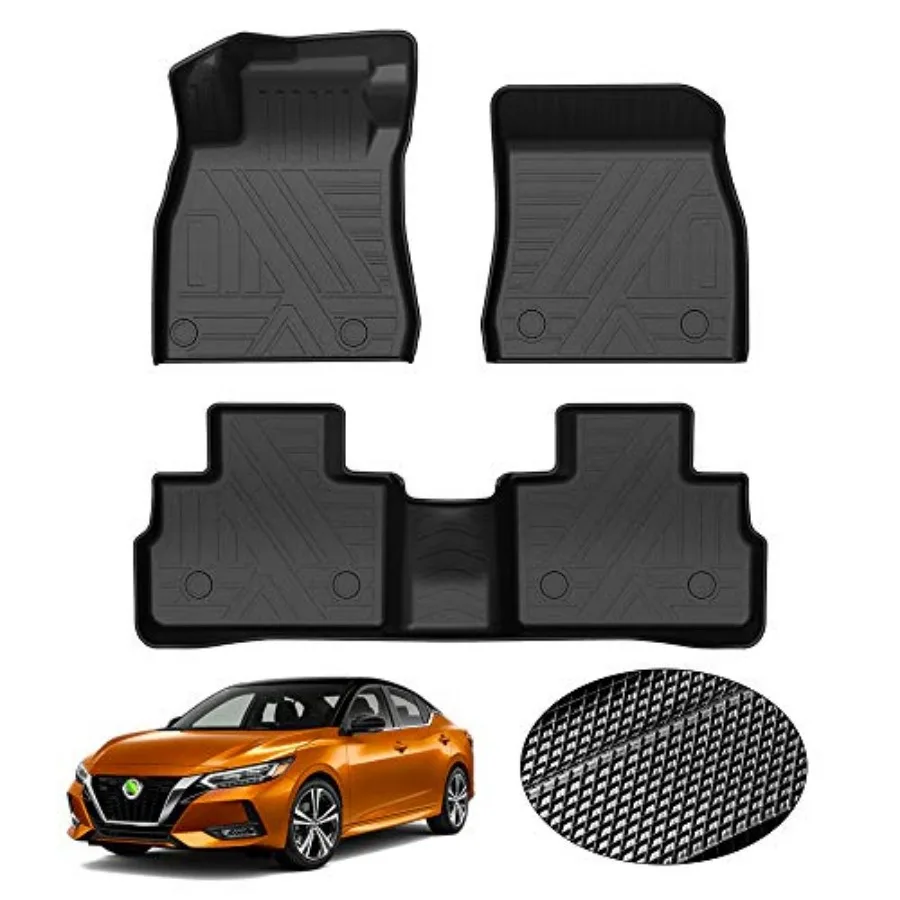 Custom Fit 2026 Nissan Accessories All Weather Mat Liners 1st and 2nd Row Liner Black Non-Slip
Custom Fit 2026 Nissan Accessories All Weather Mat Liners 1st and 2nd Row Liner Black Non-Slip