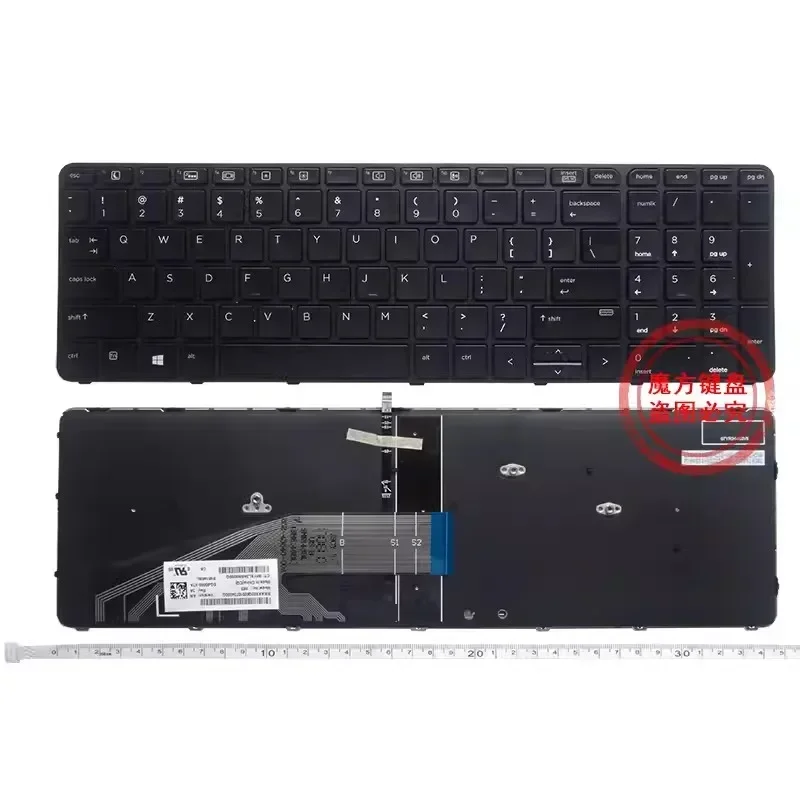 Новая американская клавиатура с подсветкой для HP Probook 650 G2 655 G2, английская клавиатура без указателя
Новая американская клавиатура с подсветкой для HP Probook 650 G2 655 G2, английская клавиатура без указателя