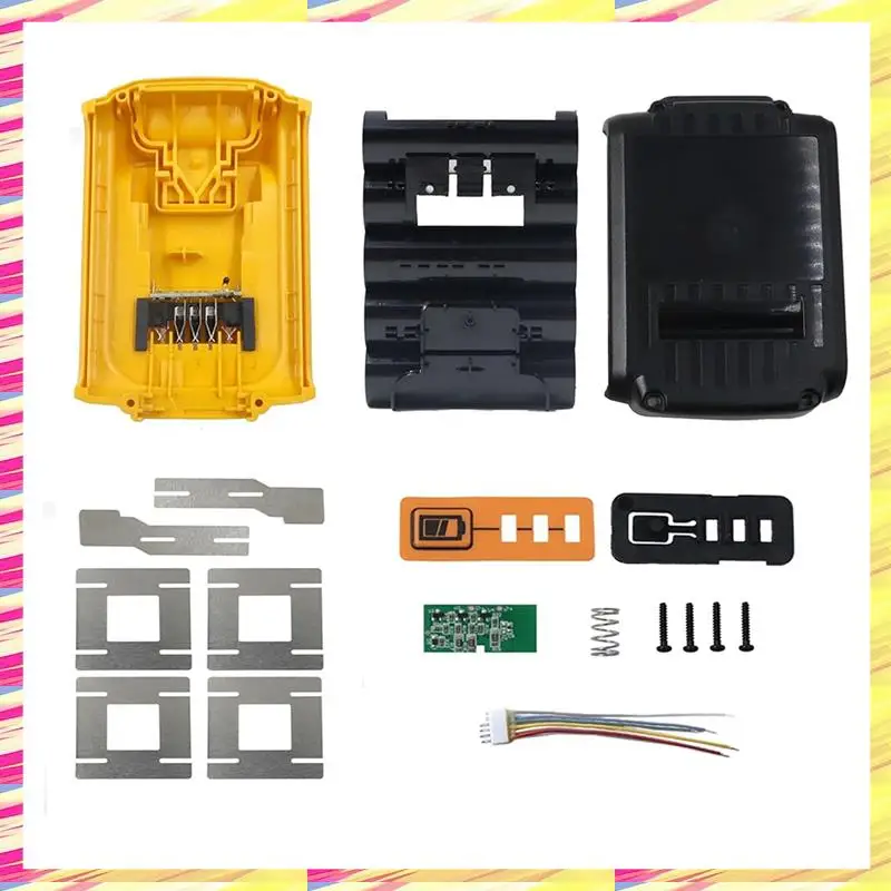 ABJJ Battery Case Replacement , Battery Replacement Parts 18V/20V2.0Ah 3Ah 4.0Ah Battery Cover Shell, Repair Kit Part
ABJJ Battery Case Replacement , Battery Replacement Parts 18V/20V2.0Ah 3Ah 4.0Ah Battery Cover Shell, Repair Kit Part