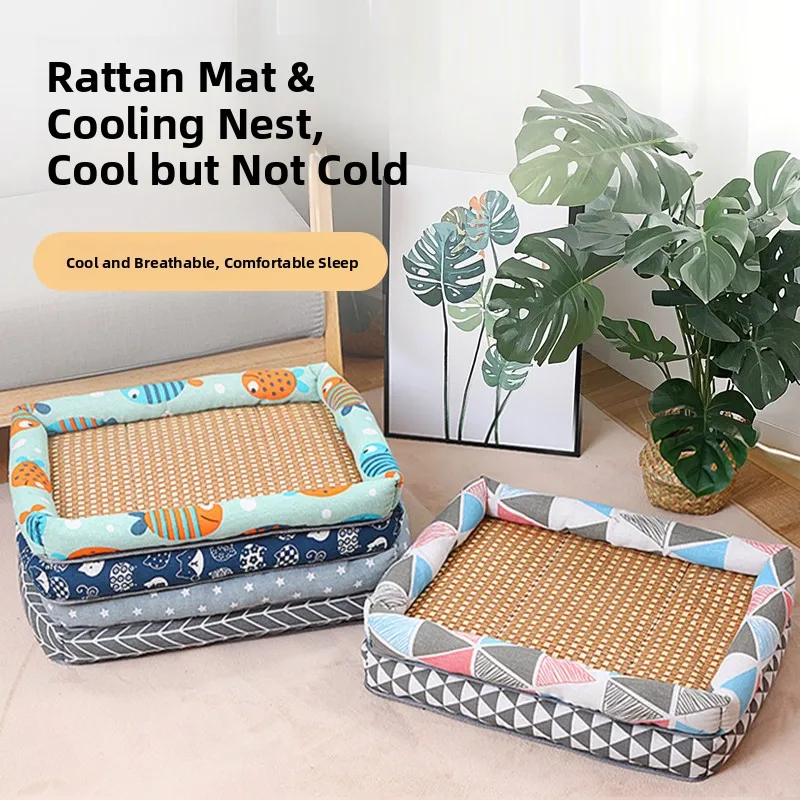 Waable Pet Nest Mat for s And Dogs Small to Medium Size Durable Wear Resistant Summer Cool Pad Indoor Outdoor Home
Waable Pet Nest Mat for s And Dogs Small to Medium Size Durable Wear Resistant Summer Cool Pad Indoor Outdoor Home