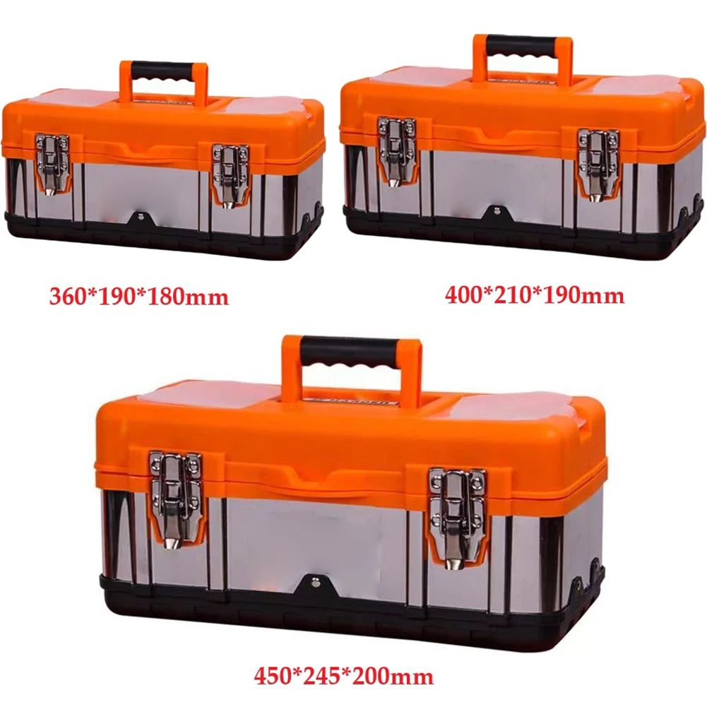 Tool Box Portable Lockable Storage Removable Tray Organizer Large Capacity For Home Organizers Tool Accessory In Stock
Tool Box Portable Lockable Storage Removable Tray Organizer Large Capacity For Home Organizers Tool Accessory In Stock
