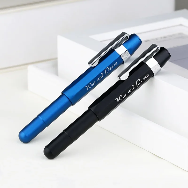 MAJOHN DELIKE ALPHA Fountain Pen Aluminum Alloy Lightweight Handheld Travel Pocket Short Pen Ultra Fine EF0.38/0.58 Tip
MAJOHN DELIKE ALPHA Fountain Pen Aluminum Alloy Lightweight Handheld Travel Pocket Short Pen Ultra Fine EF0.38/0.58 Tip