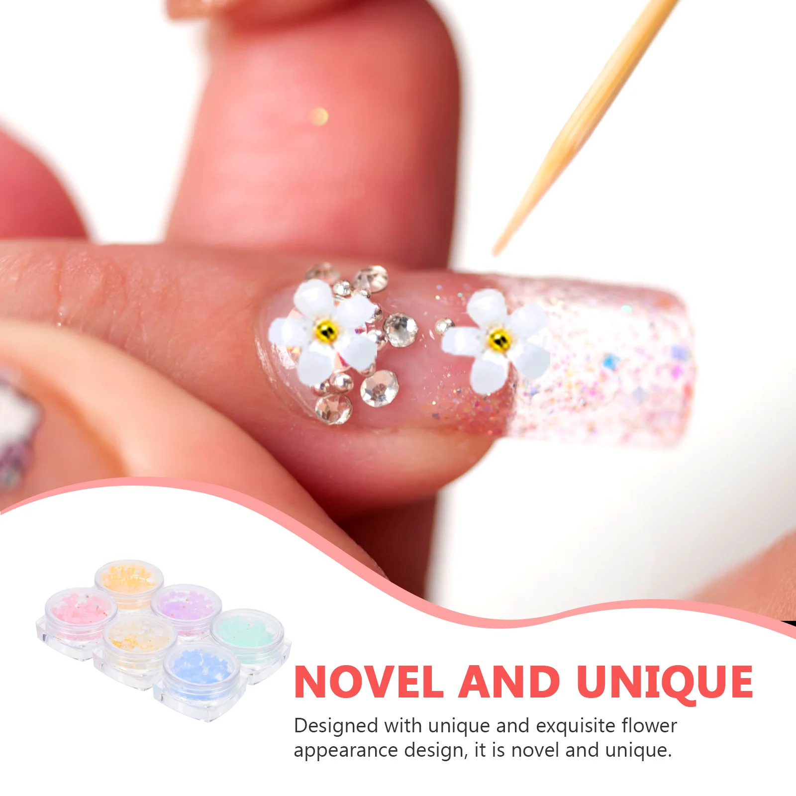 6 Boxes Color Shift Flower Nail Charms Resin Manicure DIY Decoration Fashion 3D Flower Nail Ornament Manicure Ornament 
6 Boxes Color Shift Flower Nail Charms Resin Manicure DIY Decoration Fashion 3D Flower Nail Ornament Manicure Ornament