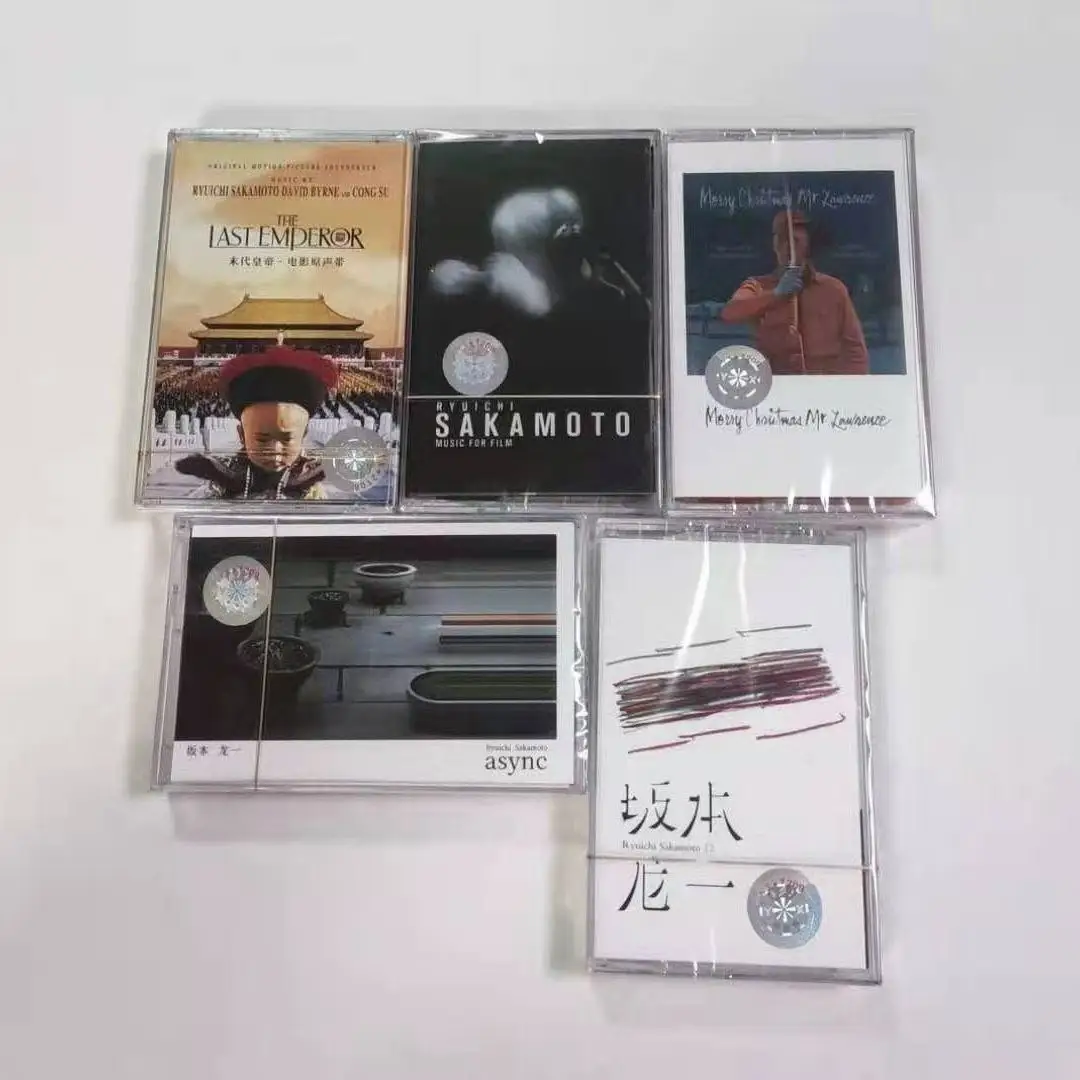 Ryuichi Sakamoto Music Magnetic Tape Greatest Hits Album Cassette Cosplay Walkman Car Recorder Soundtracks Box Party Music
Ryuichi Sakamoto Music Magnetic Tape Greatest Hits Album Cassette Cosplay Walkman Car Recorder Soundtracks Box Party Music