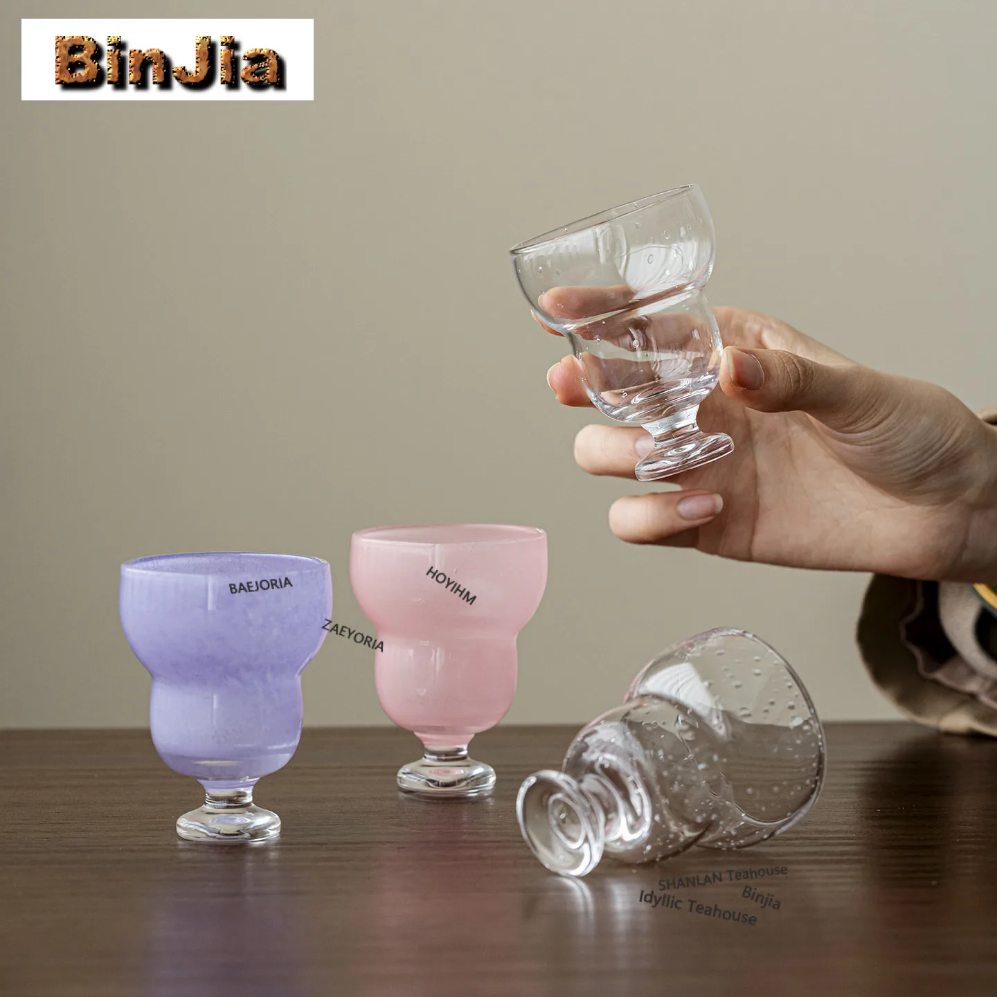 65ml High Borosilicate Glass High Foot Teacup Handmade Tea Bowl Set Of Cups Tea-tasting Personal Cup Jianzhan Master Cups Teaset
65ml High Borosilicate Glass High Foot Teacup Handmade Tea Bowl Set Of Cups Tea-tasting Personal Cup Jianzhan Master Cups Teaset