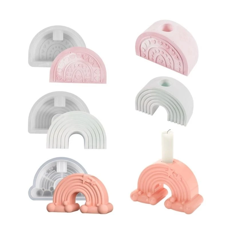 Handmade Holder Silicone Mold Arched Shaped Epoxy Resin Mold Table Ornament Making Tool for Making Craft
Handmade Holder Silicone Mold Arched Shaped Epoxy Resin Mold Table Ornament Making Tool for Making Craft
