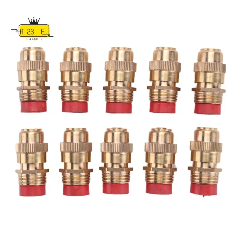 A23E-10Pcs 1/2 Inch Adjustable Sprinkler Middle Distance Sprinkler Brass Nozzle Garden Lawn Irrigation Watering Fittings
A23E-10Pcs 1/2 Inch Adjustable Sprinkler Middle Distance Sprinkler Brass Nozzle Garden Lawn Irrigation Watering Fittings