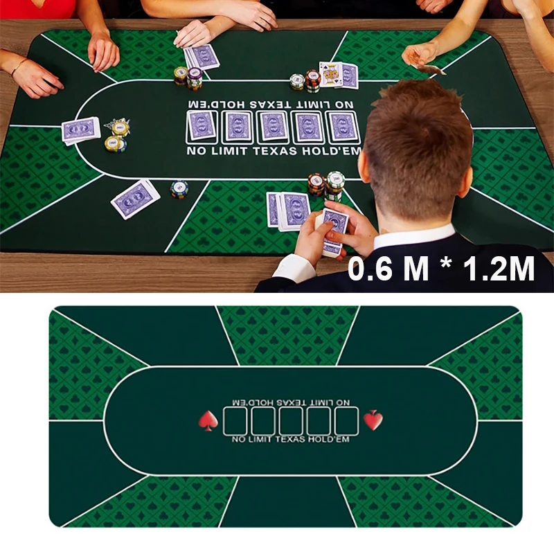 600*1200*2mm Texas Hold'em Tablecloth Anti-slip Waterproof Table Pad Poker Mouse Pad Keyboard Office Table Game Players Layout
600*1200*2mm Texas Hold'em Tablecloth Anti-slip Waterproof Table Pad Poker Mouse Pad Keyboard Office Table Game Players Layout