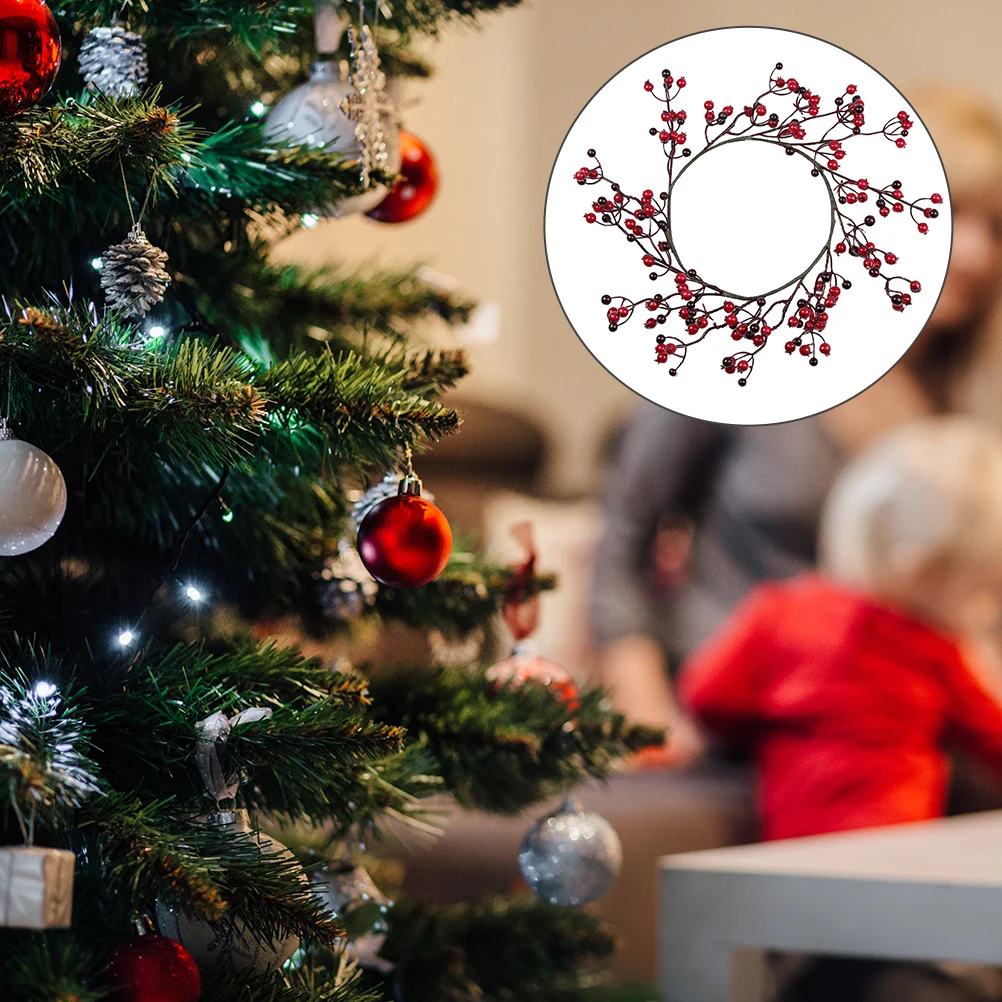 Garland Two-color Decoration Christmas Decorations Outdoor Wreath Red Foam Ornament
Garland Two-color Decoration Christmas Decorations Outdoor Wreath Red Foam Ornament