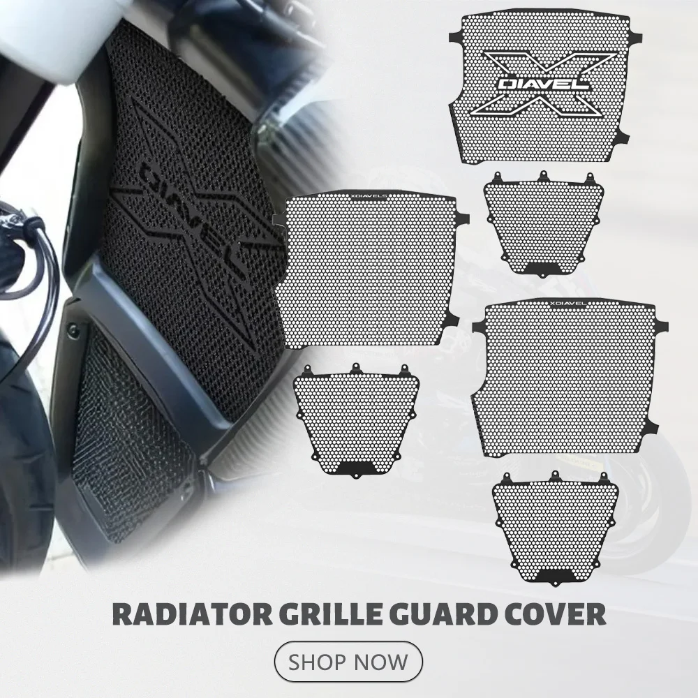 Motorcycle Accessories For Ducati XDiavel S / Nera / Dark / Black Star 2016 - 2024 Radiator Grille Guard Cover Oil Cooler Guard
Motorcycle Accessories For Ducati XDiavel S / Nera / Dark / Black Star 2016 - 2024 Radiator Grille Guard Cover Oil Cooler Guard
