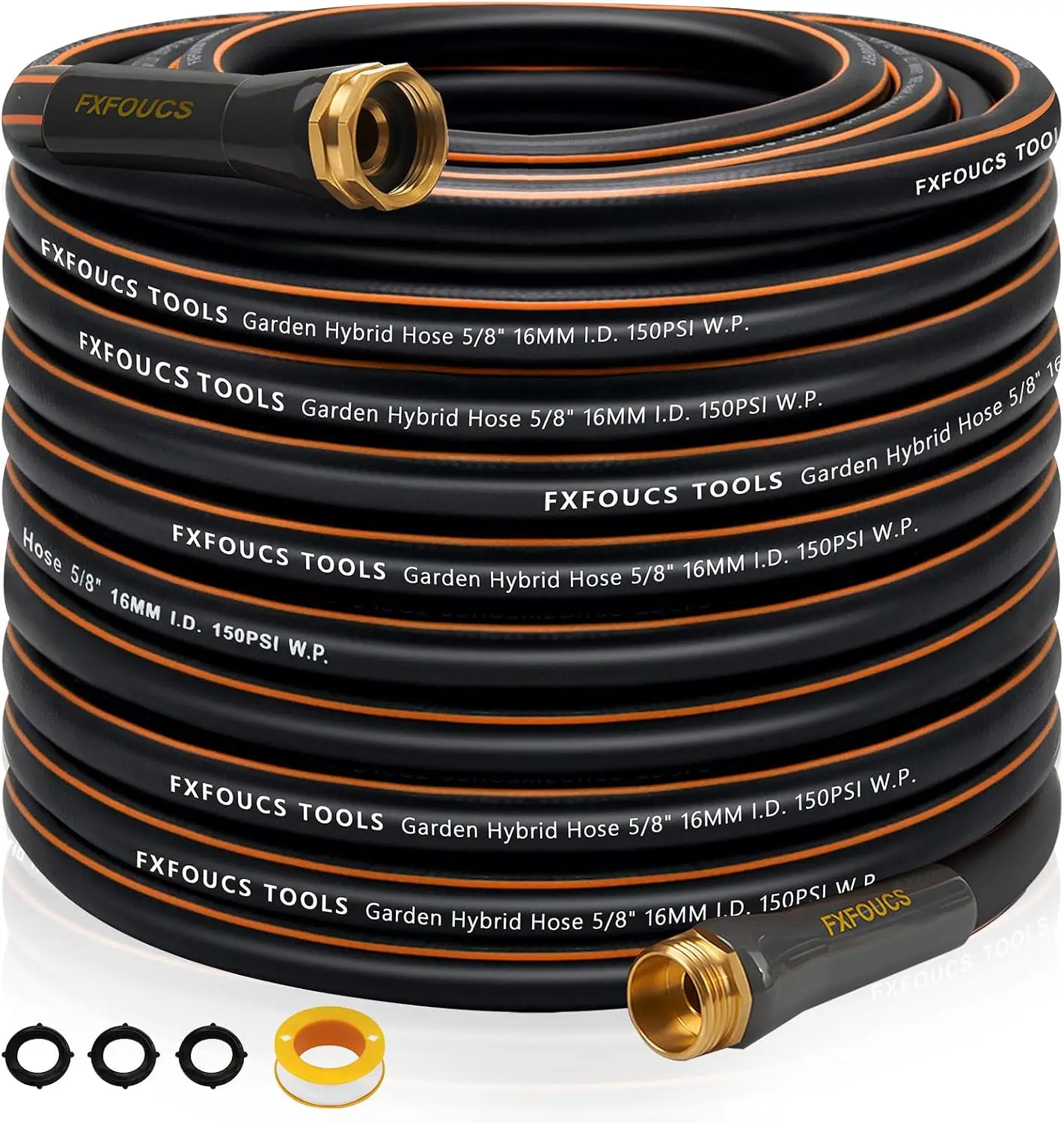 5/8 Inch Heavy Duty Garden Hose – 600 PSI Burst, Flexible, Lightweight with Swivel Handle, 100FT
5/8 Inch Heavy Duty Garden Hose – 600 PSI Burst, Flexible, Lightweight with Swivel Handle, 100FT