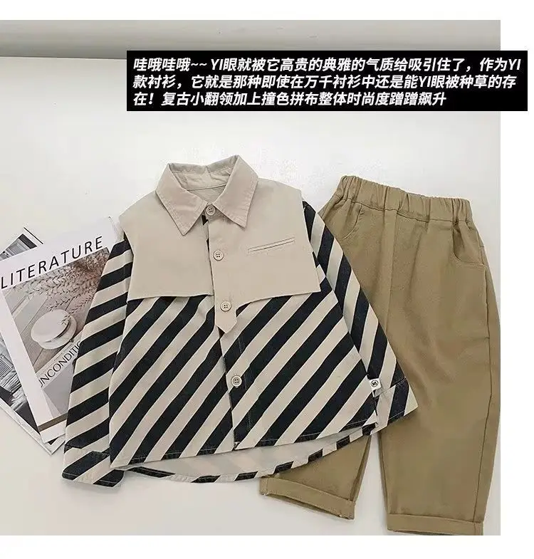 Korean Style Irregular Shirt Boys 2025 2025 Spring New Style Kids 1-6T Shirt Boys Girls Korean Version Cotton Top Baby Japanese
Korean Style Irregular Shirt Boys 2025 2025 Spring New Style Kids 1-6T Shirt Boys Girls Korean Version Cotton Top Baby Japanese