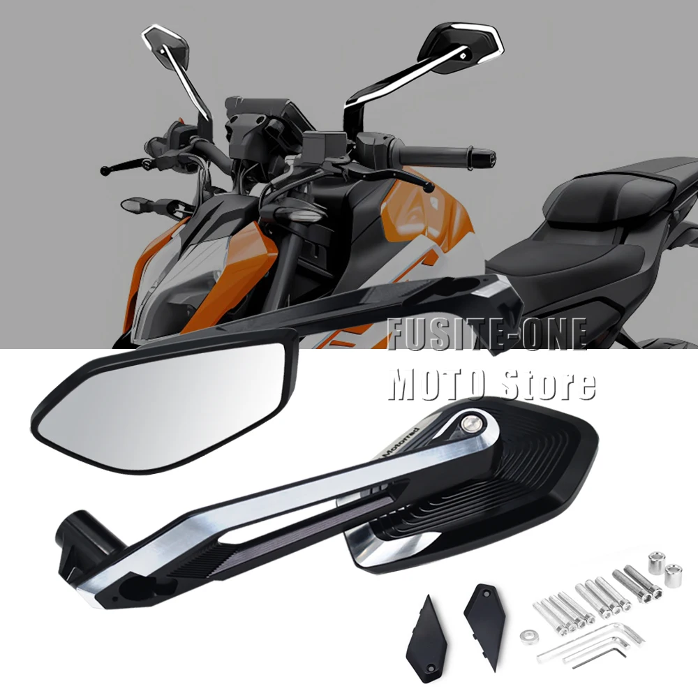 For Duke250 DUKE 125 200 250 390 690 790 890 High definition wide-angle adventure motorcycle accessory side rearview mirror
For Duke250 DUKE 125 200 250 390 690 790 890 High definition wide-angle adventure motorcycle accessory side rearview mirror