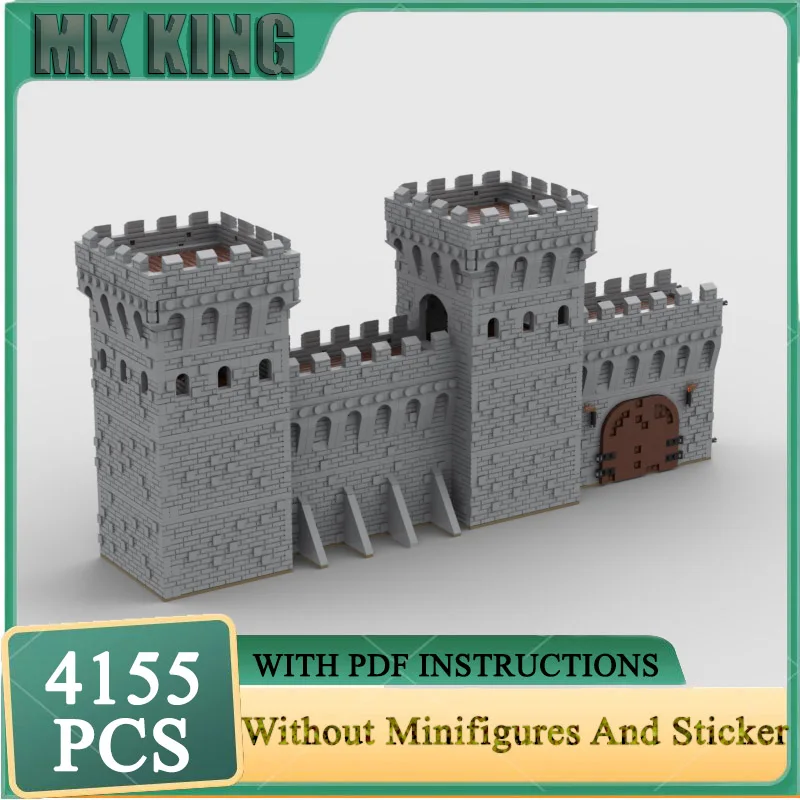 Средневековая модель замка Moc, строительные блоки, модульный игровой набор с замком, модель, технологические кирпичи, сборка «сделай сам», праздничная игрушка
Средневековая модель замка Moc, строительные блоки, модульный игровой набор с замком, модель, технологические кирпичи, сборка «сделай сам», праздничная игрушка