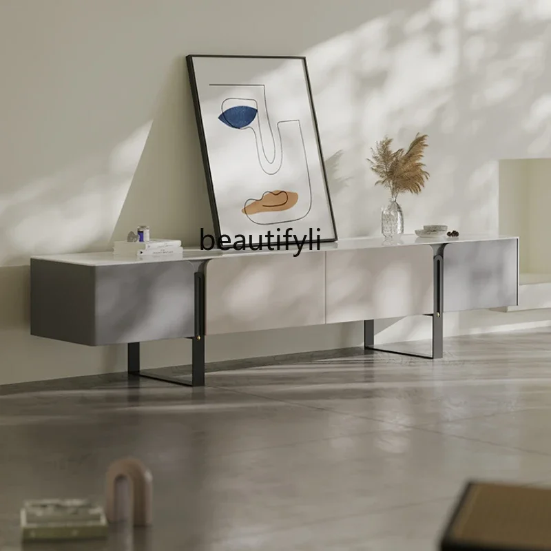 C Italian Minimalist Coffee Table TV Cabinet Bedroom Solid Wood Locker Small Apartment Living Room Stone Plate Floor Cabinet
C Italian Minimalist Coffee Table TV Cabinet Bedroom Solid Wood Locker Small Apartment Living Room Stone Plate Floor Cabinet