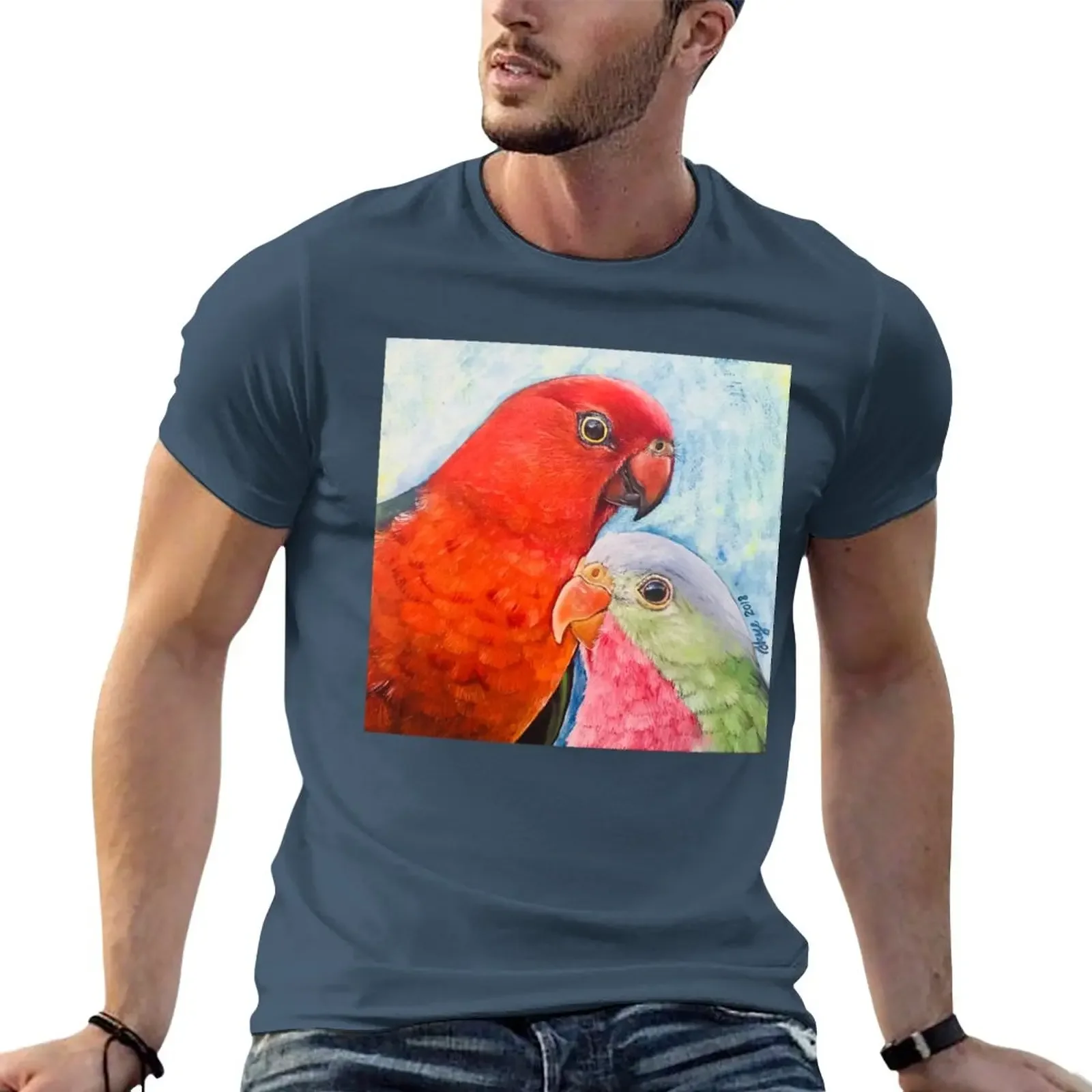 King Parrot and Princess Parrot T-Shirt vintage anime clothes mens champion t shirts
King Parrot and Princess Parrot T-Shirt vintage anime clothes mens champion t shirts