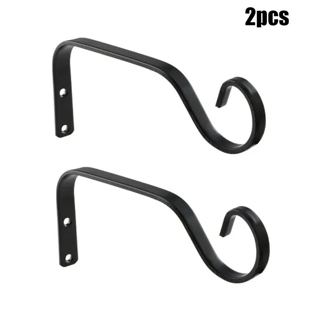 1/2PCS Flower Pot Hook Metal Hanging Basket Brackets Garden Plant Hanger Hook Wall Garden Decor 185*84mm/ 7.3*3.3inch
1/2PCS Flower Pot Hook Metal Hanging Basket Brackets Garden Plant Hanger Hook Wall Garden Decor 185*84mm/ 7.3*3.3inch