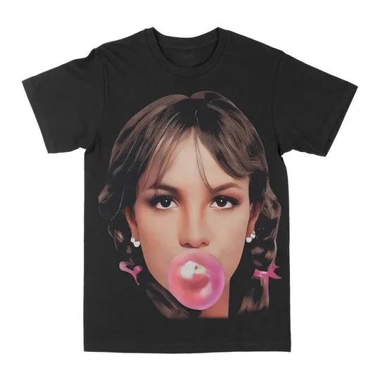 Bubblegum Big Face Fashion Trend, Clothing Printing Summer Luxury Brand Pure Cotton Men's and Women's T-shirts Short Sleeves
Bubblegum Big Face Fashion Trend, Clothing Printing Summer Luxury Brand Pure Cotton Men's and Women's T-shirts Short Sleeves
