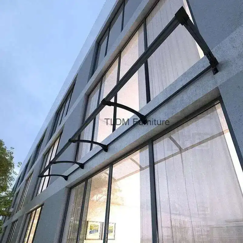 Personality Metal Awning for Terrace Blue Durable Board Smooth Awnings Modern Unique Household Outdoor Awning for Restaurant
Personality Metal Awning for Terrace Blue Durable Board Smooth Awnings Modern Unique Household Outdoor Awning for Restaurant