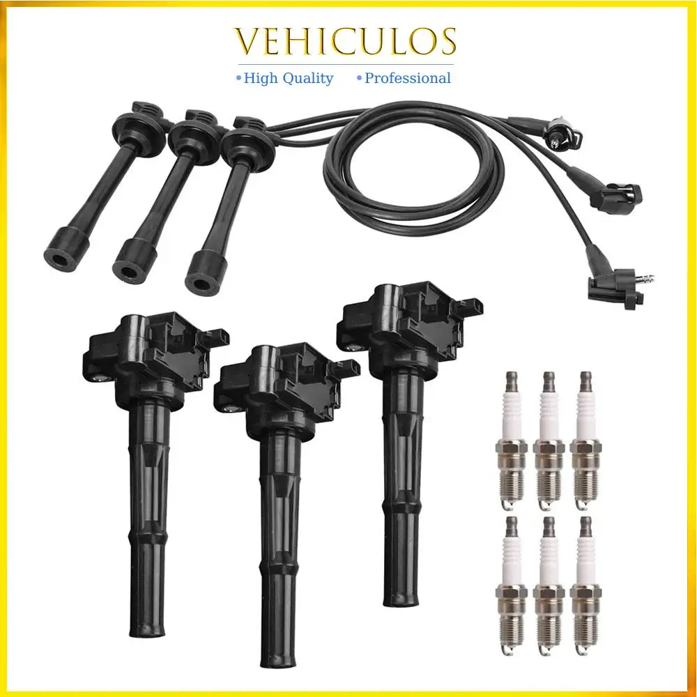 3x Ignition Coils 6x Iridium Spark Plugs 3x Wires 6953 UF156 5C1308 For 95-04 Toyota 4Runner C1041 E589 0297007951 88921336 Part
3x Ignition Coils 6x Iridium Spark Plugs 3x Wires 6953 UF156 5C1308 For 95-04 Toyota 4Runner C1041 E589 0297007951 88921336 Part