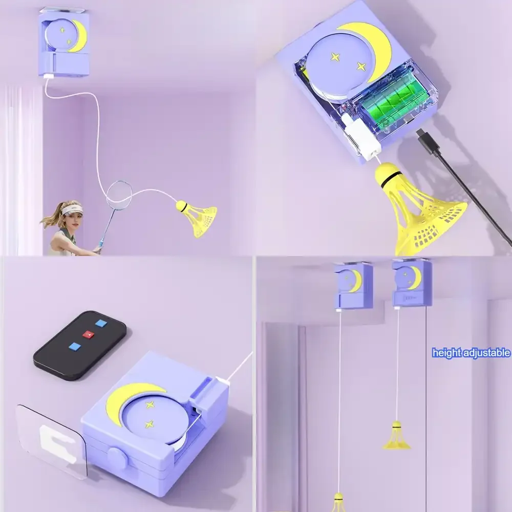 WAP02 for Indoor Badminton Rebound Trainer Adjustable Swing Training Windproof Portable Sports Equipment for Badminton
WAP02 for Indoor Badminton Rebound Trainer Adjustable Swing Training Windproof Portable Sports Equipment for Badminton