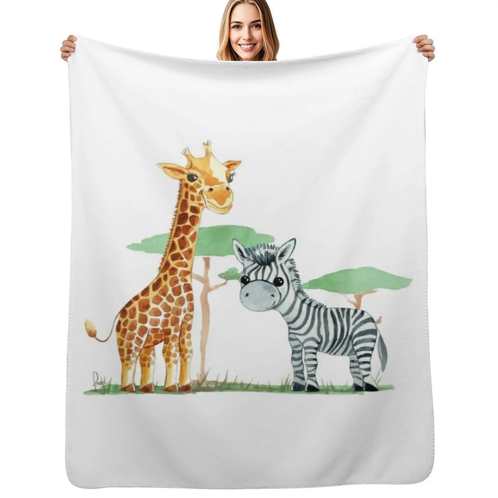 Cute giraffe and zebra Throw Blanket Plush Fuzzy Cozy Blanket for Couch Sofa
Cute giraffe and zebra Throw Blanket Plush Fuzzy Cozy Blanket for Couch Sofa