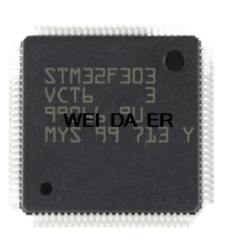 100% NEWHigh quality products STM32F303VCT6 STM32F303VCT7 STM32F303VCT6TR ARM QFP100 M4 
100% NEWHigh quality products STM32F303VCT6 STM32F303VCT7 STM32F303VCT6TR ARM QFP100 M4