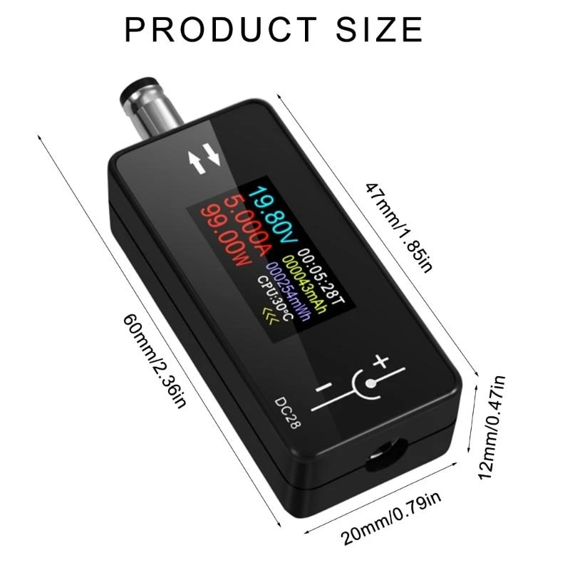E15D Electrical Measuring Device Volts Amp Meter Suitable For Home Outdoor Activity
E15D Electrical Measuring Device Volts Amp Meter Suitable For Home Outdoor Activity