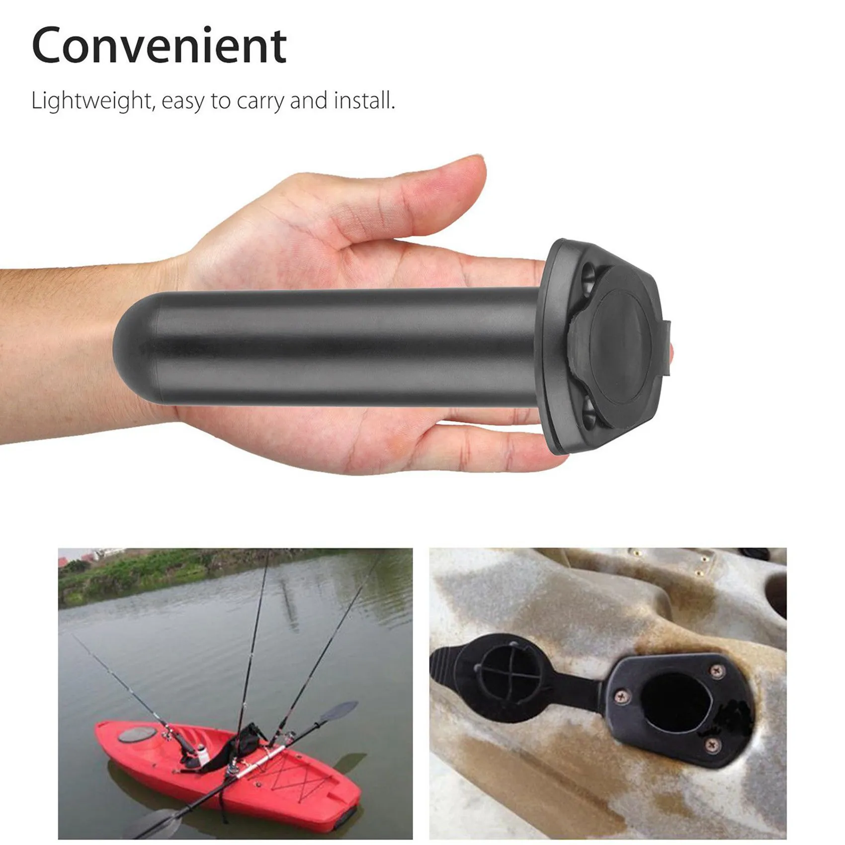 Кронштейн для удилищ CGDS-4Pcs с крышкой для крепления на борт лодки/каяка
Кронштейн для удилищ CGDS-4Pcs с крышкой для крепления на борт лодки/каяка