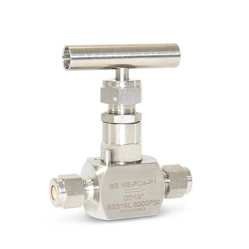 High Pressure Double Sleeve Needle Valve NS Square Rod Stainless Steel 6000PSI Sleeve Needle Valve SS316L
High Pressure Double Sleeve Needle Valve NS Square Rod Stainless Steel 6000PSI Sleeve Needle Valve SS316L