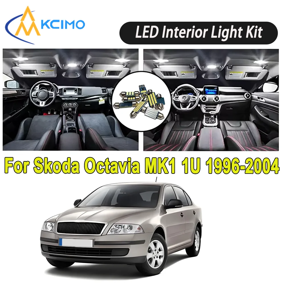 New Light Bulb For Skoda Octavia MK1 1U (1996-2004) Premium Bright LED Interior Dome Map Trunk Light Kit Car Led Lamps Car LED
New Light Bulb For Skoda Octavia MK1 1U (1996-2004) Premium Bright LED Interior Dome Map Trunk Light Kit Car Led Lamps Car LED