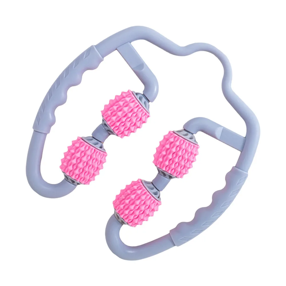 Handheld Trigger Point Massage Roller Muscle Roller Ergonomic ABS Handle Neck Thigh Arm Leg Calves Massager Tool
Handheld Trigger Point Massage Roller Muscle Roller Ergonomic ABS Handle Neck Thigh Arm Leg Calves Massager Tool