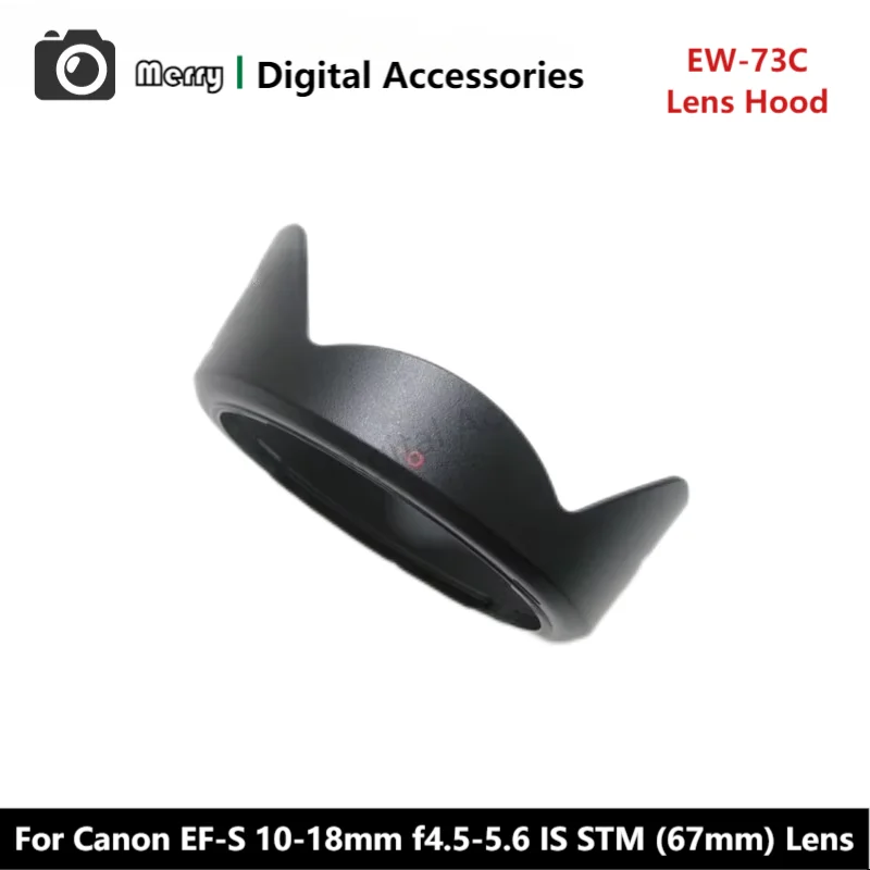 New Original Genuine Front Lens Hood EW-73C For Canon EF-S 10-18mm f4.5-5.6 IS STM (67mm) Camera Lens EFS10-18 10-18
New Original Genuine Front Lens Hood EW-73C For Canon EF-S 10-18mm f4.5-5.6 IS STM (67mm) Camera Lens EFS10-18 10-18