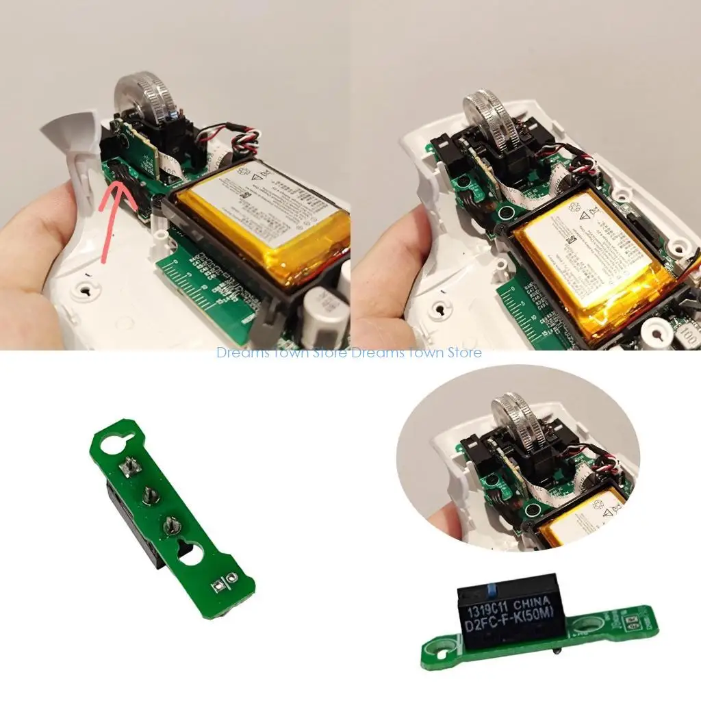 HX6A Master3 Mouse Button Board Left Board Replacement Accessories
HX6A Master3 Mouse Button Board Left Board Replacement Accessories